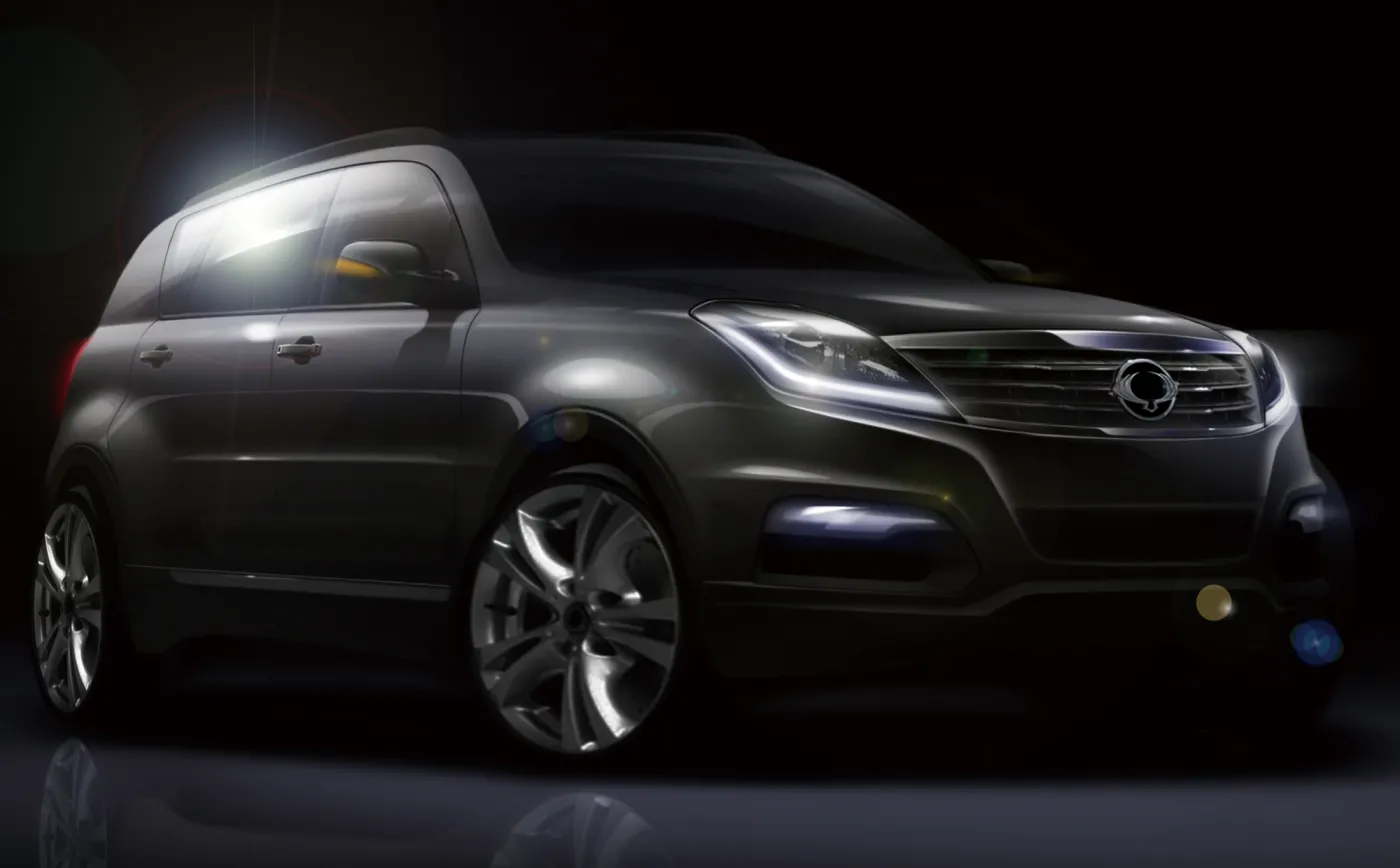 SsangYong rexton po modernizacji. Zobacz pierwsze zdjęcia