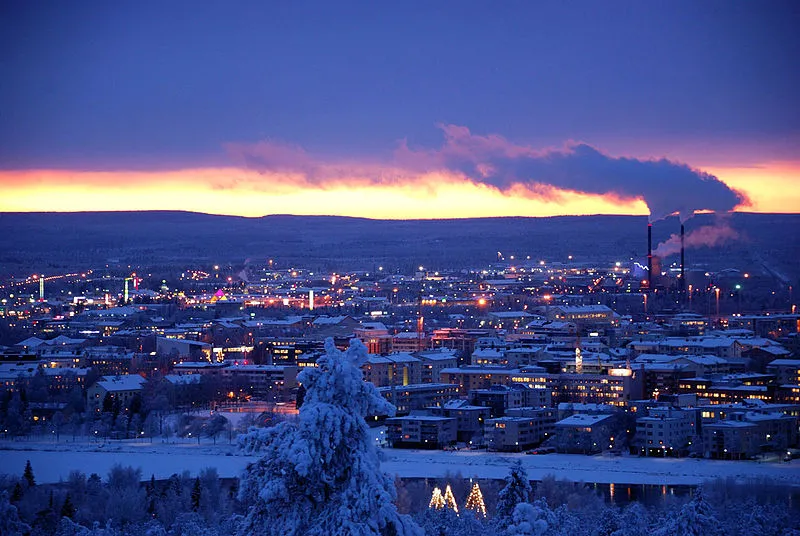 Historia Rovaniemi rozpoczyna się 8 tys. lat temu. Tam, gdzie mieszka św. Mikołaj. FOTO
