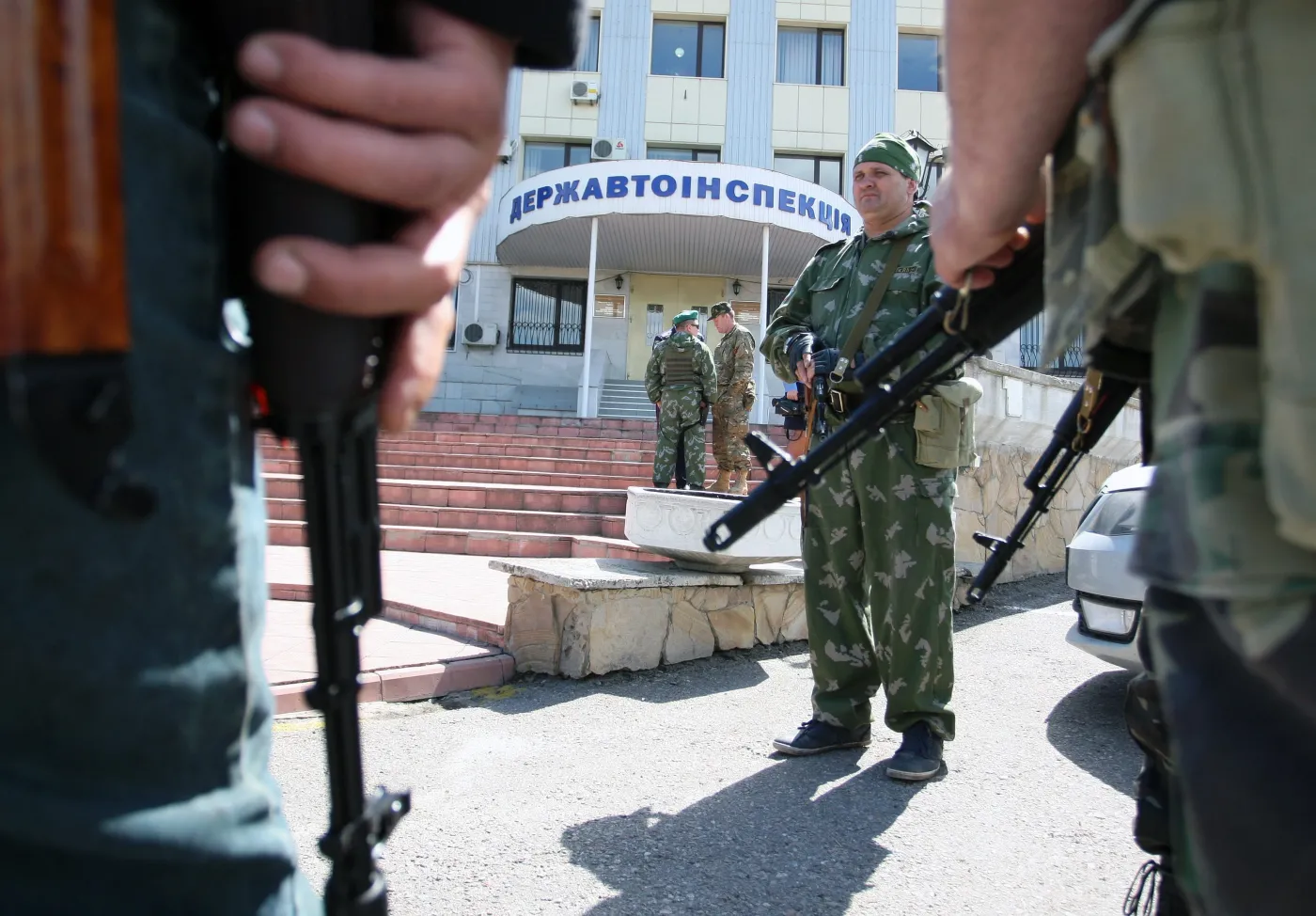 Ukraina. Prorosyjscy separatyści w Ługańsku