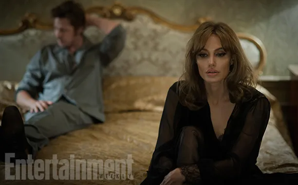 Angelina Jolie i Brad Pitt razem w sypialni i na ekranie [PIERWSZE ZDJĘCIA]