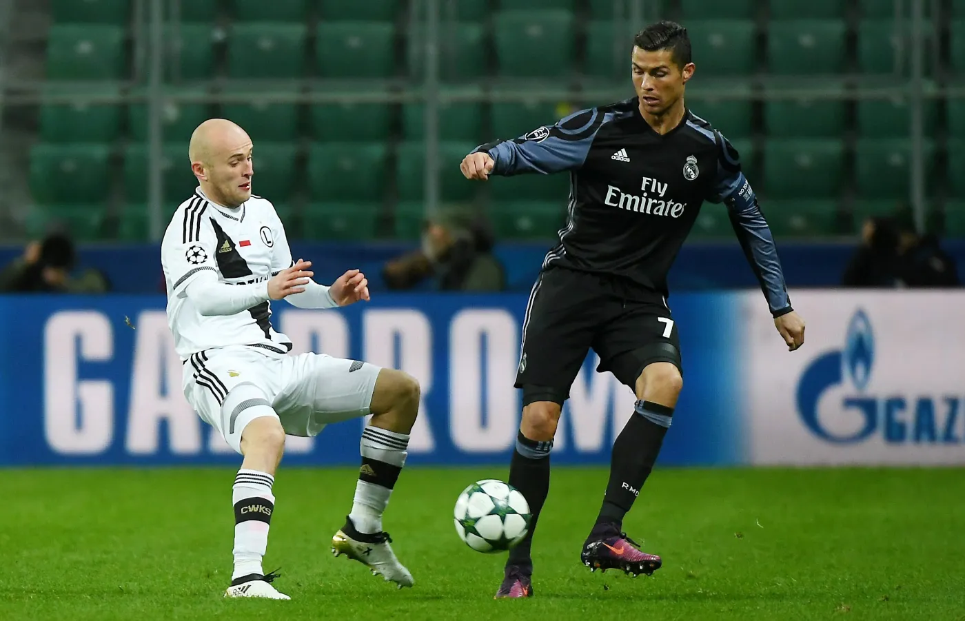 Pazdan znów doprowadził Ronaldo do łez. Legionista nie pozwolił mu strzelić gola