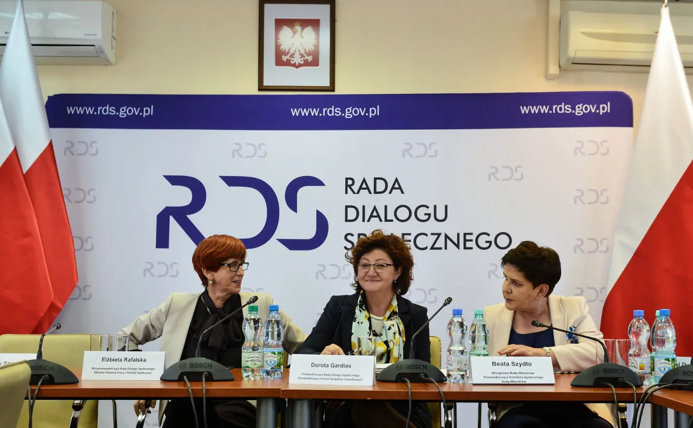 Dorota Gardias, Beata Szydło, Elżbieta Rafalska