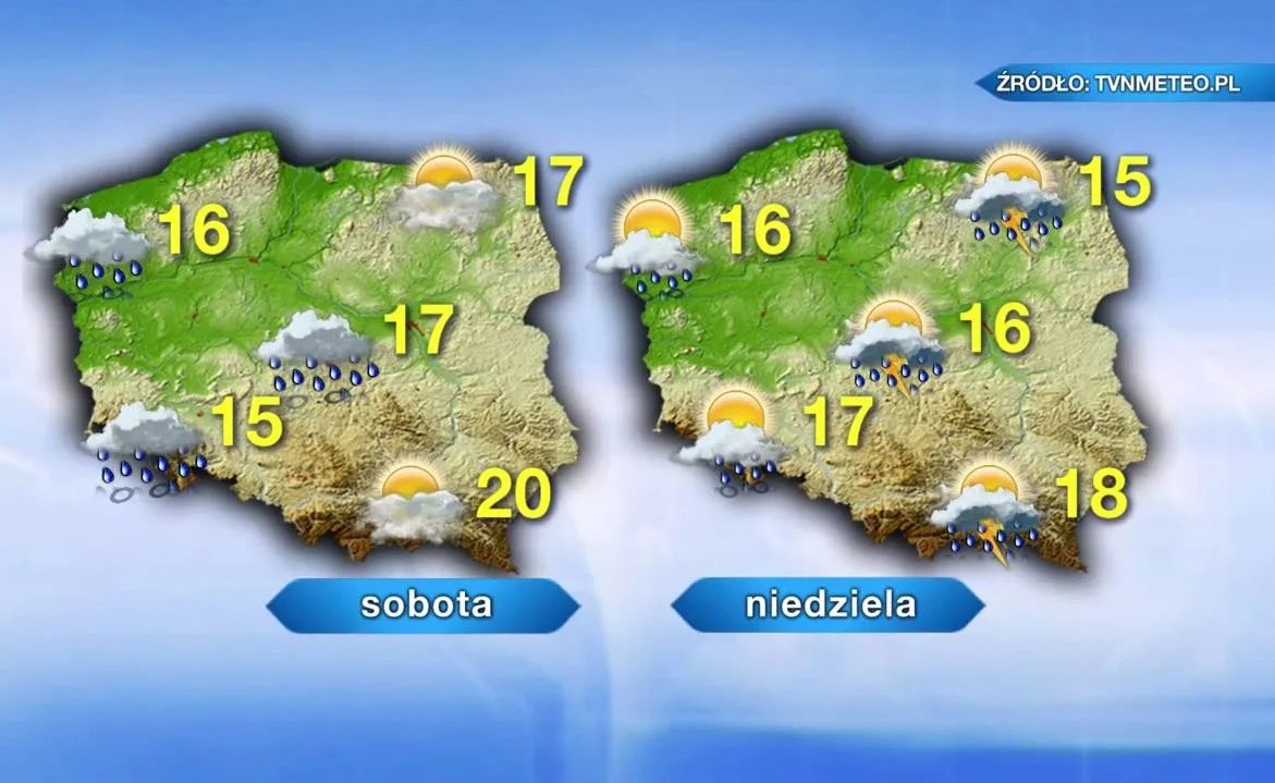 W piątek jeszcze pogodnie, a potem burze aż do wtorku. Najnowsza prognoza pogody