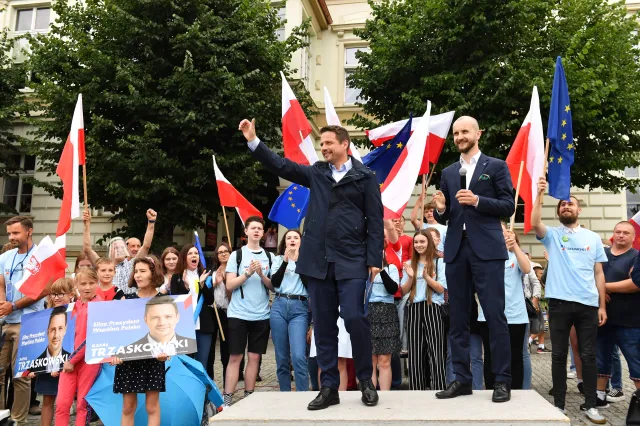 Kandydat KO o debacie: Prezydent Duda ogłosił walkower