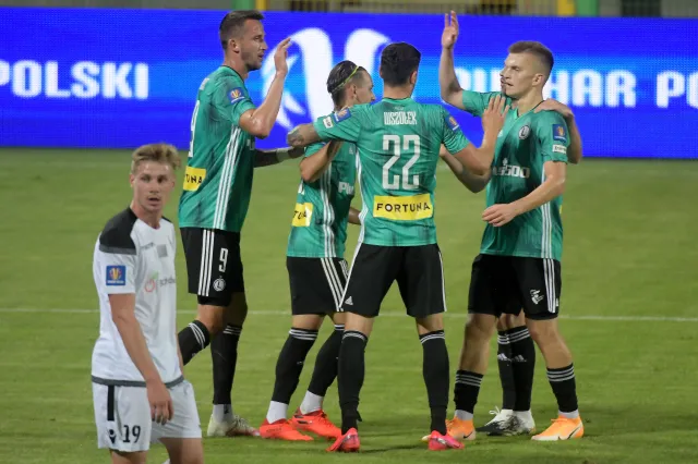 Hattrick Rosołka, Legia w Pucharze Polski spisała się na "szóstkę"