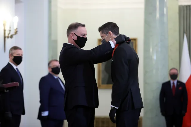 Lewandowski odznaczony przez Dudę. "Nasz bohaterze narodowy"