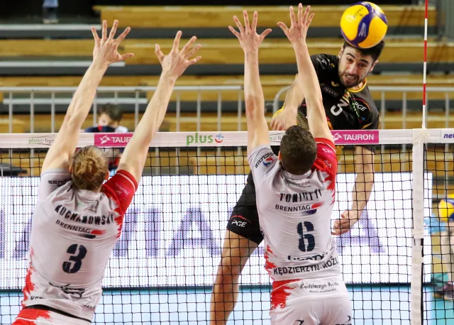 Skra Bełchatów w meczach o brązowy medal bez Taylora Sandera
