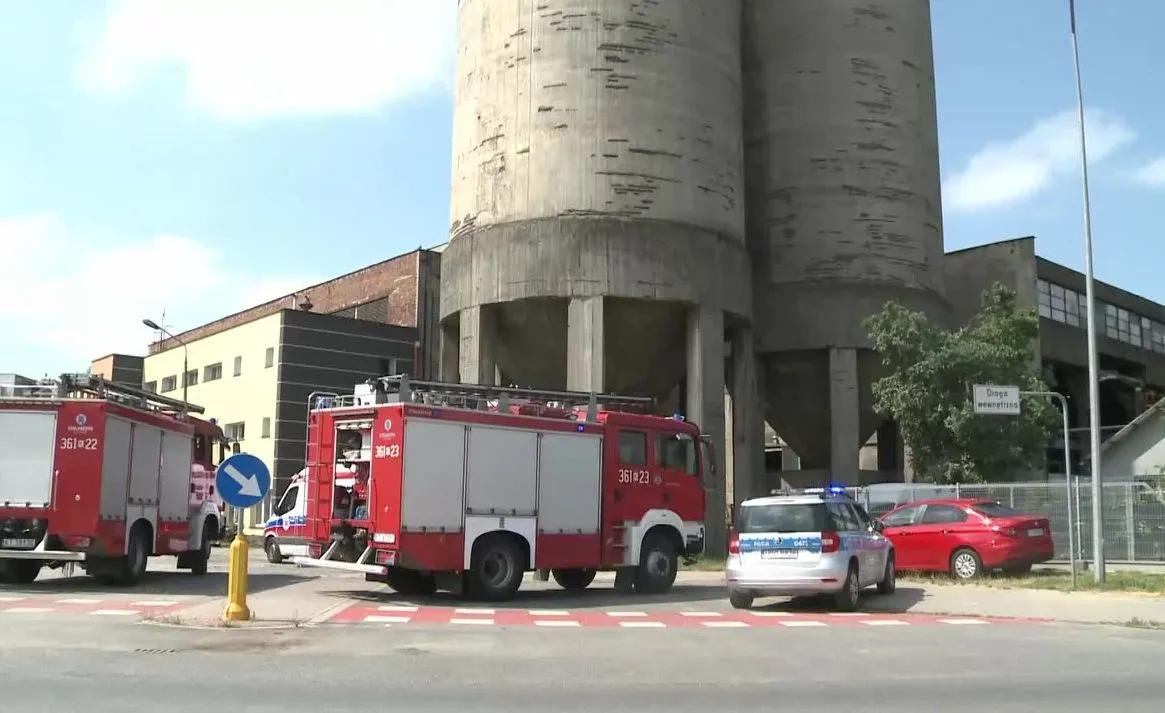 Tragiczny wypadek w Tarnowie. Betonowa płyta przygniotła mężczyznę