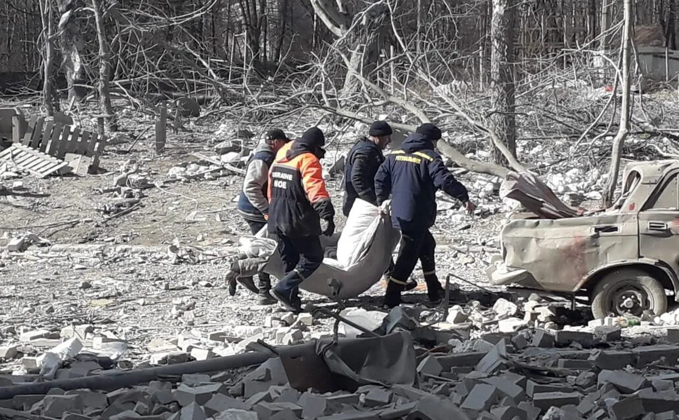 Całkowita katastrofa humanitarna w Czernihowie. "Wojska rosyjskie ostrzelały szpital"