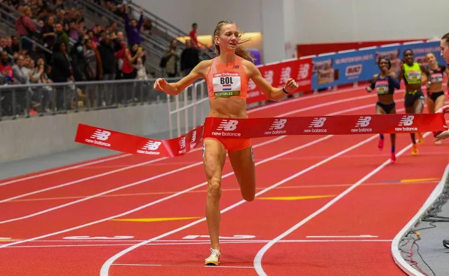 Mityng w Bostonie. Bol najszybsza w historii na 500 m, Kiełbasińska druga na 300 m