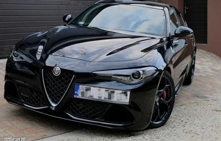 Odzyskana Alfa Romeo Giulia