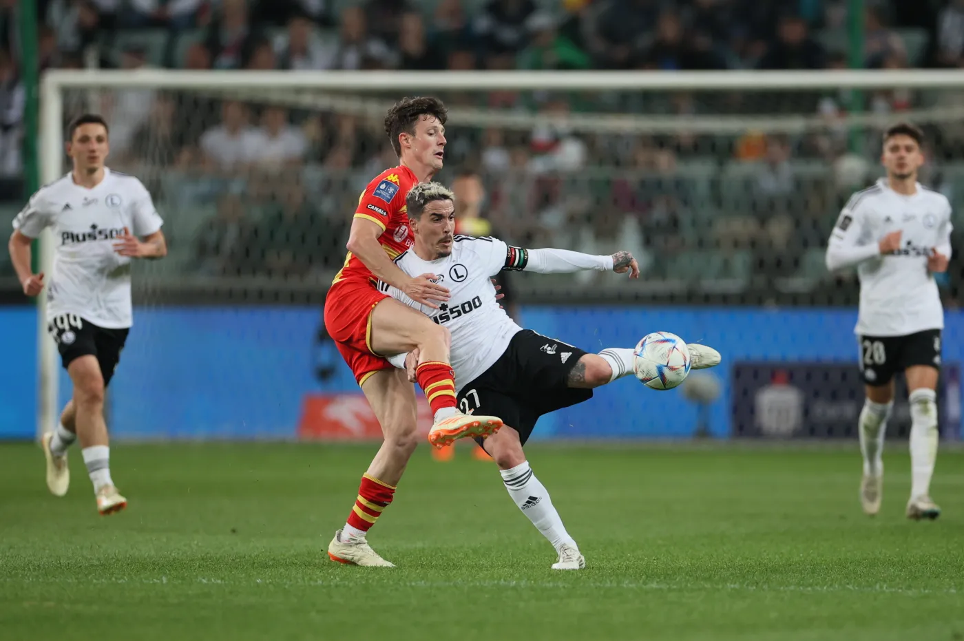 Deklasacja! Legia Warszawa wbiła Jagiellonii Białystok aż pięć goli [WIDEO]