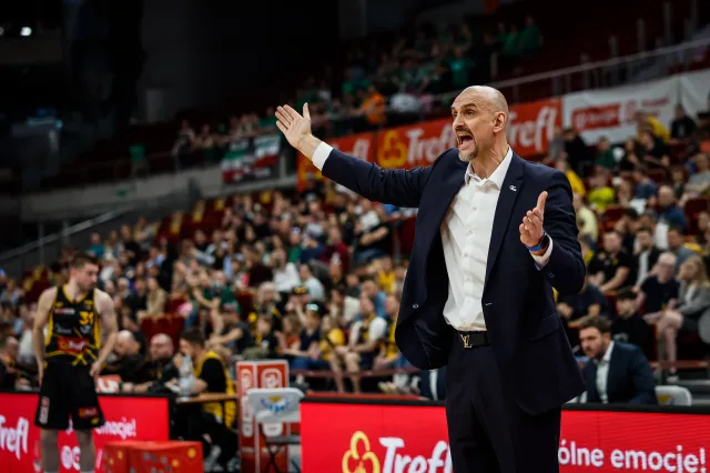 Zan Tabak pozostanie trenerem koszykarzy Trefla Sopot