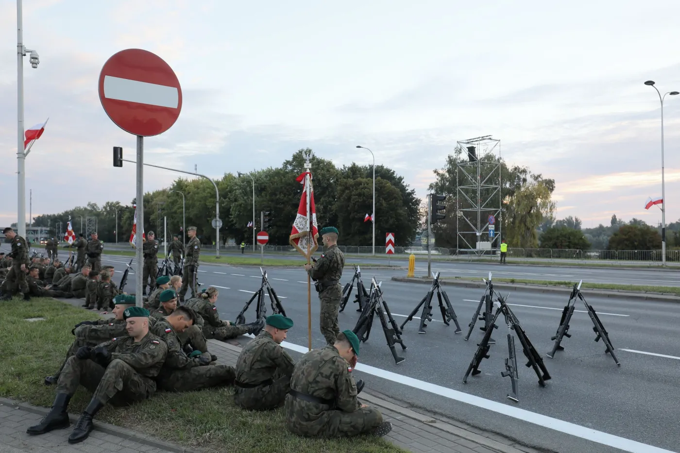 Defilada z okazji święta Wojska Polskiego. ZOBACZ ZDJĘCIA z próby generalnej