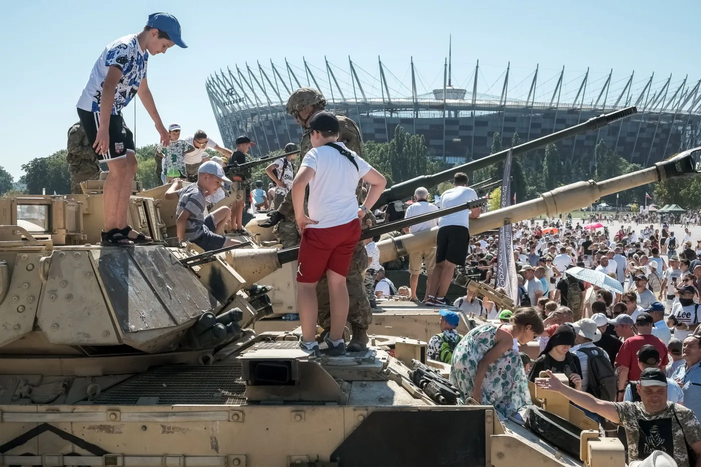 Piknik wojskowy w Warszawie. Byli na nim nie tylko polscy żołnierze [ZDJĘCIA]