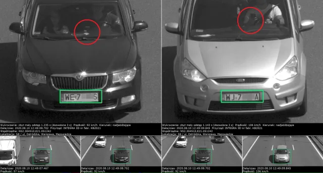 Rosyjski fotoradar śledzący namierza kierowców w Polsce. Pod lupą ponad 1000 aut na godzinę