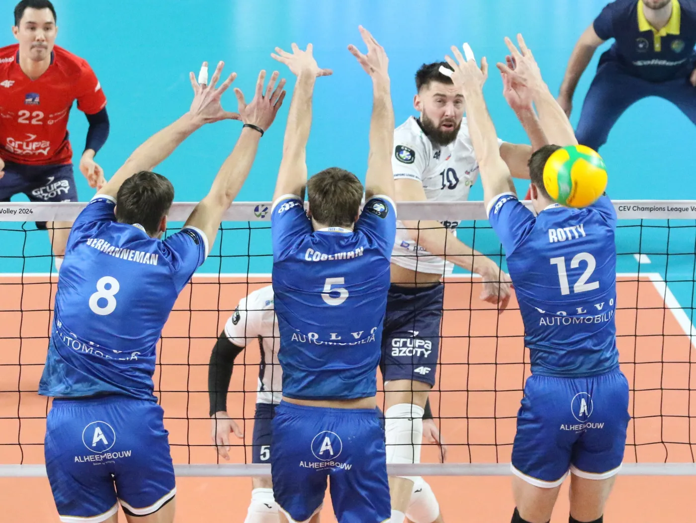 Bartosz Bednorz, Matthijs Verhanneman, Pieter Coolman i Seppe Rotty