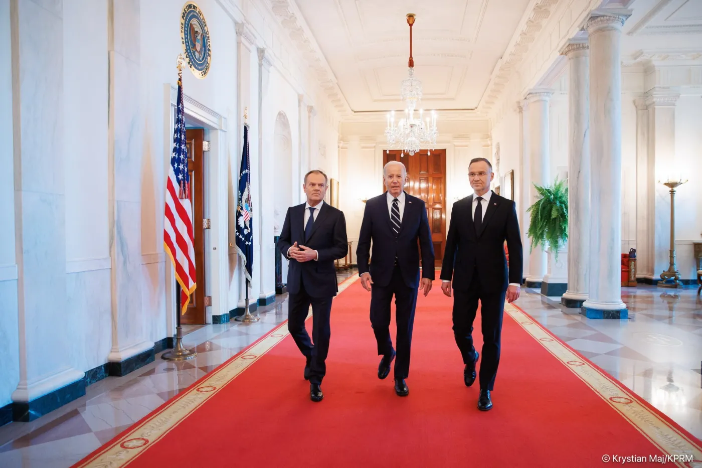 Wizyta Dudy i Tuska w USA. Zagraniczne media chwalą jedność polskich polityków
