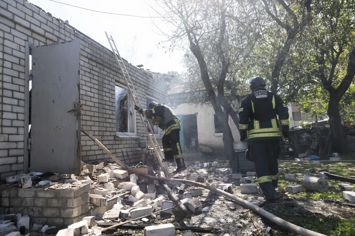 Charków ponownie pod ostrzałem. Cztery osoby ranne, duże pożary