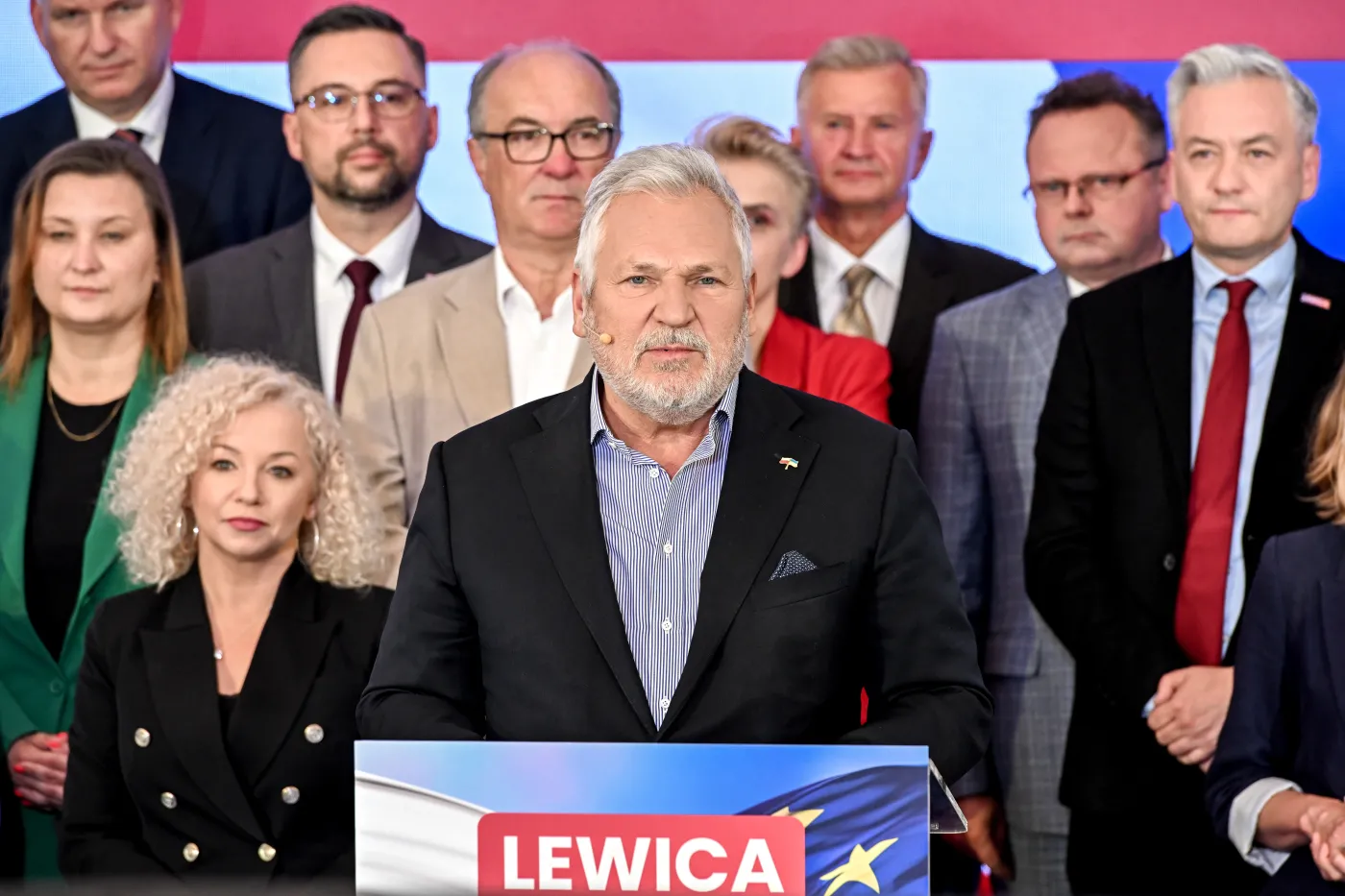 Aleksander Kwaśniewski, Katarzyna Kotula, Robert Biedroń, Włodzimierz Czarzasty, Wojciech Konieczny, Marcin Kulasek