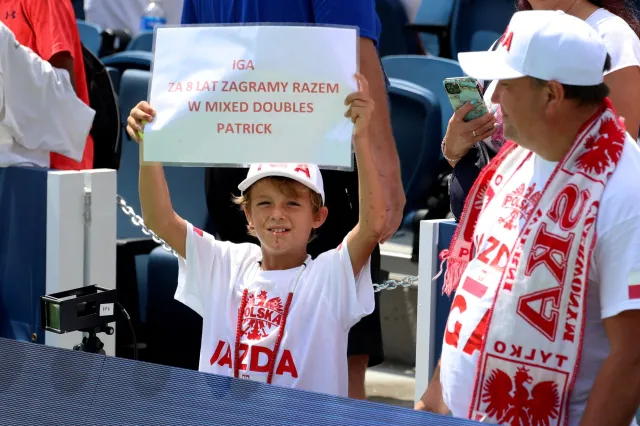 10-latek chce być partnerem Igi Świątek w mikście. Odważna deklaracja