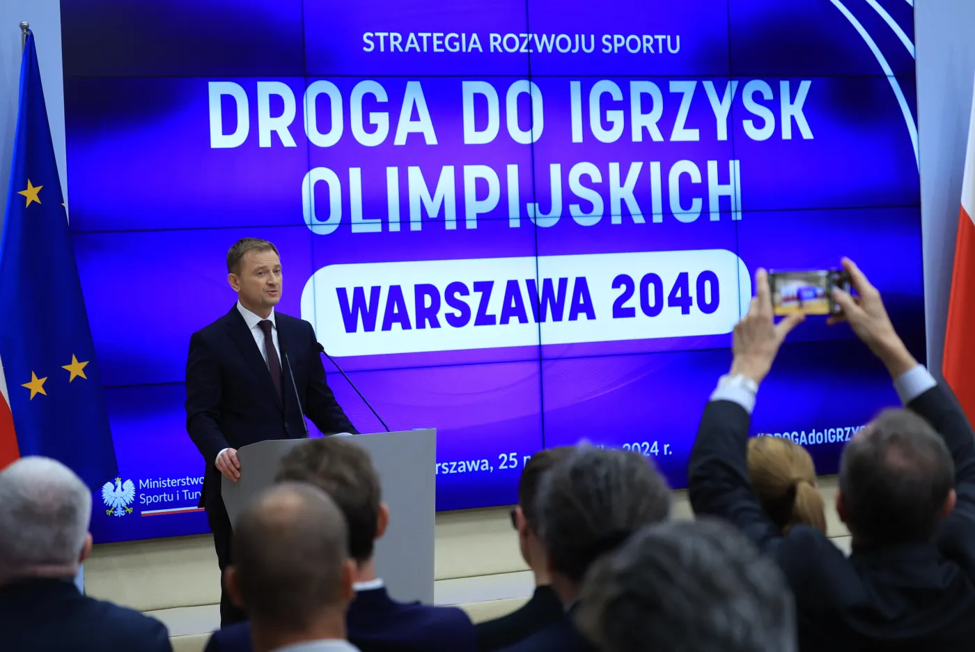 Minister sportu i turystyki Sławomir Nitras