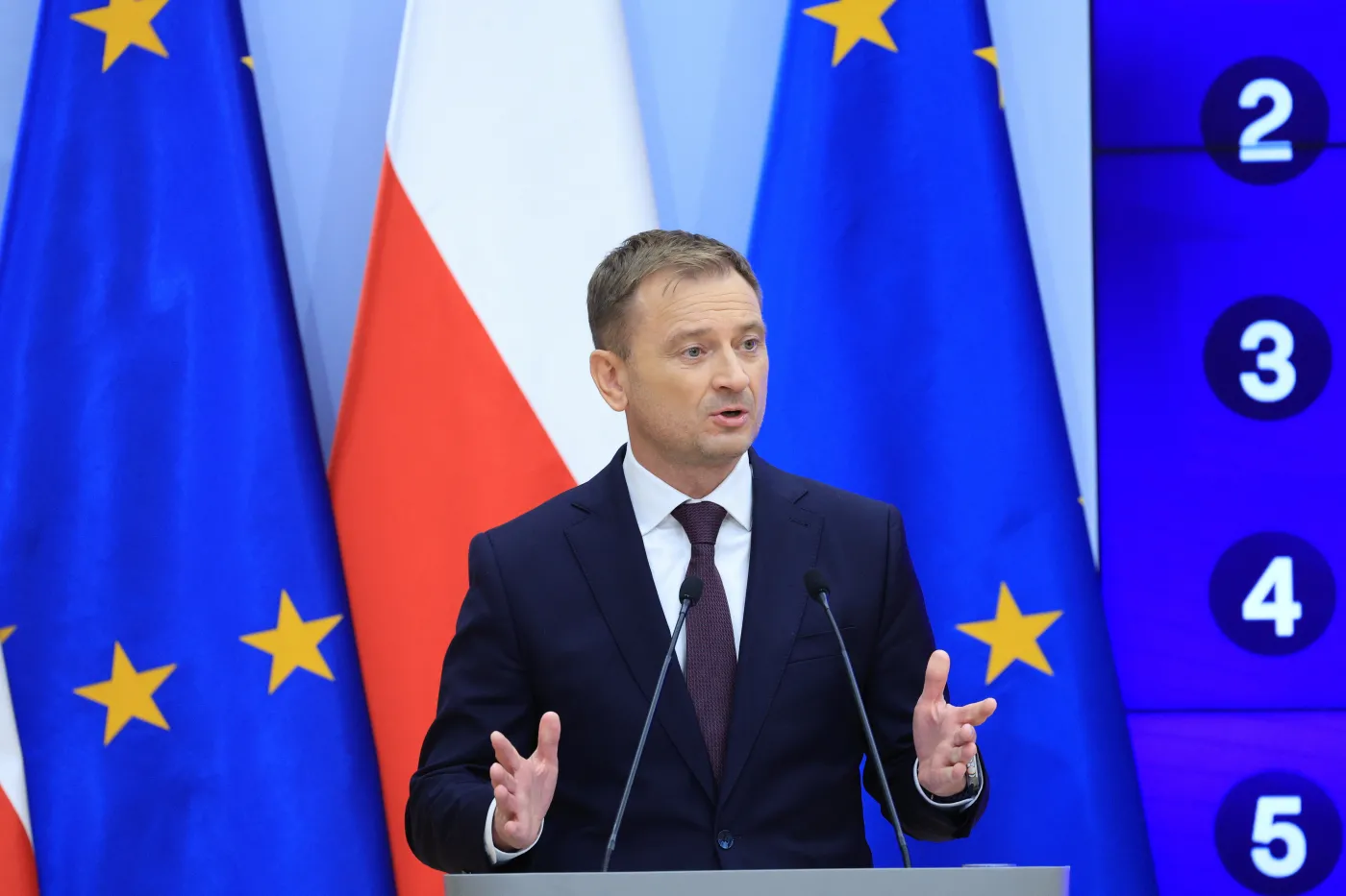 Minister sportu i turystyki Sławomir Nitras