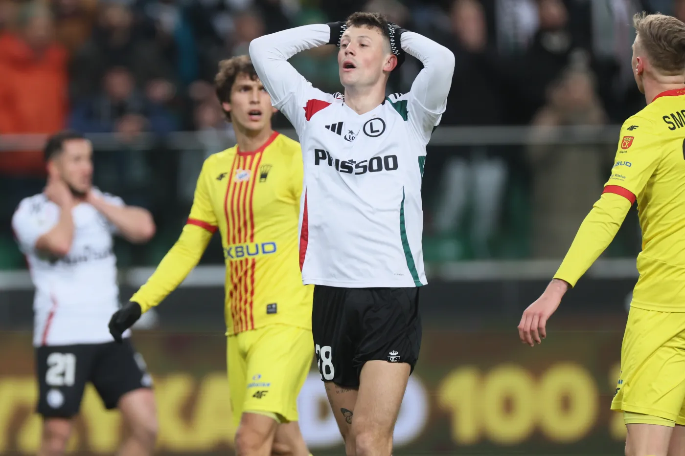 Minus osiem w Warszawie. Bolesny początek ligowej wiosny dla Legii