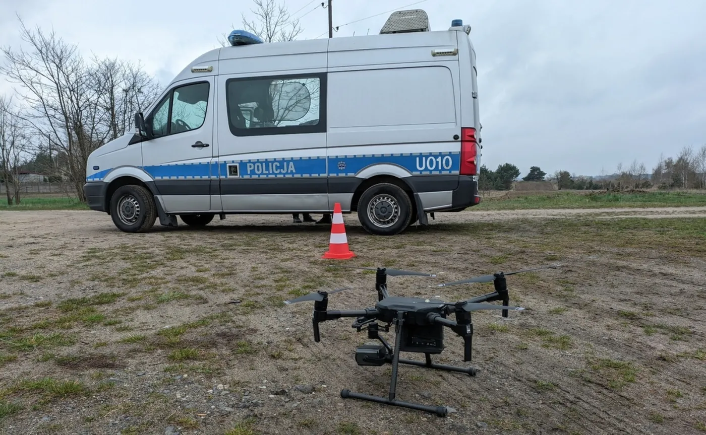 Policja straciła drona za 200 tysięcy. Awaria czy... przejęcie?
