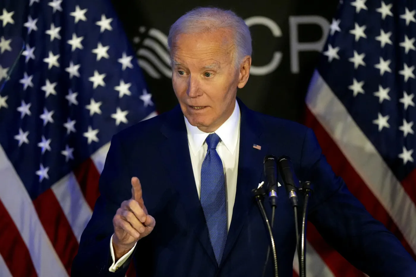 Biden w pierwszym przemówieniu od zakończenia kadencji. Drwiny rzeczniczki Białego Domu