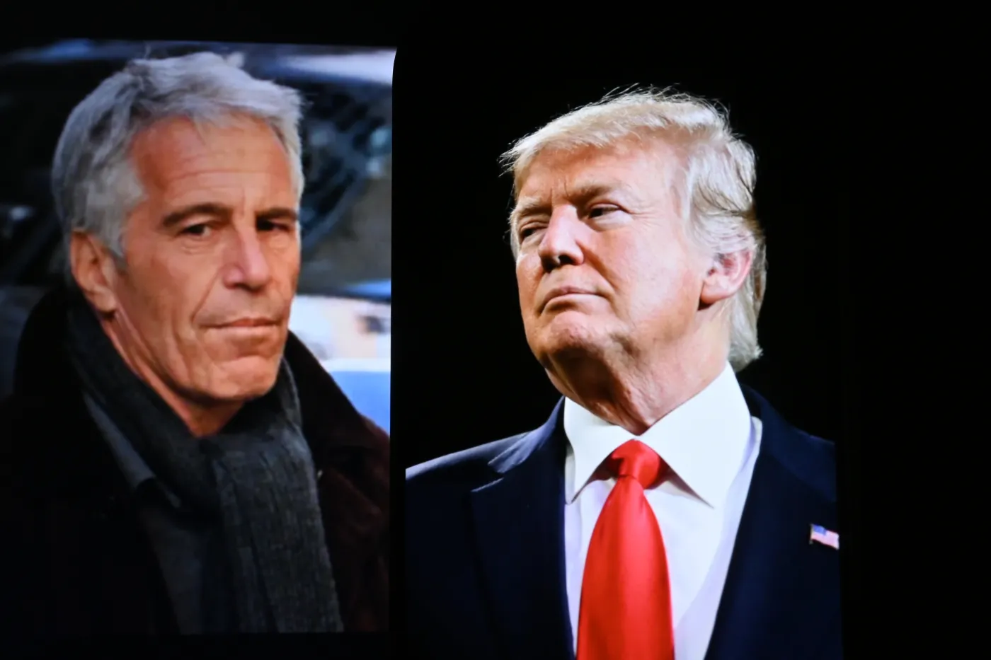 Conceptual,Editorial,Image,Showing,U.s.,President,Donald,Trump,And,Jeffrey