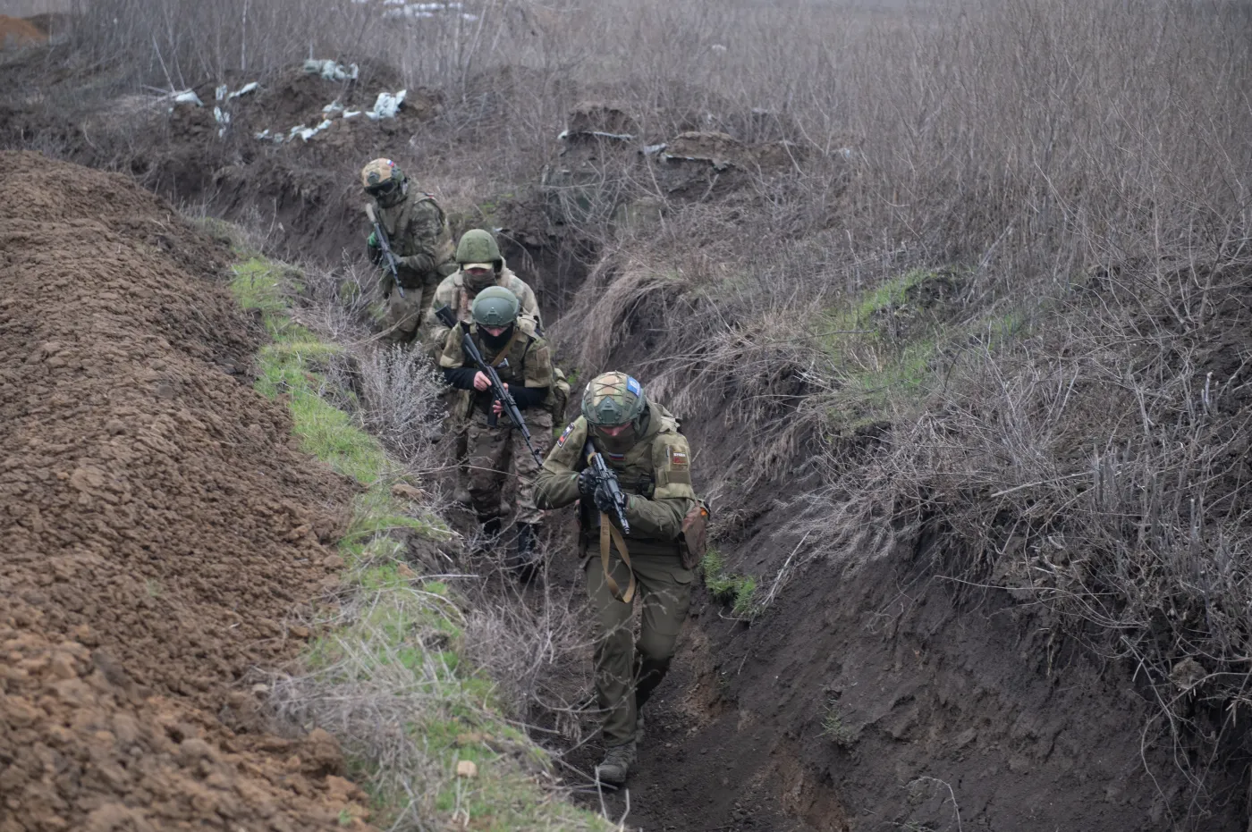 February,18,,2024.,Ukraine.,Donbass.,Zaporizhia,Region.,Mobilized,Servicemen,Of