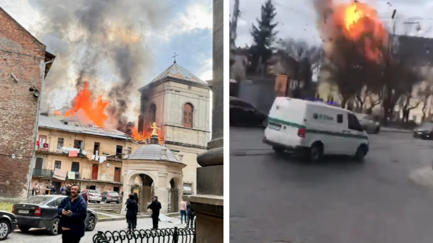 Lwów, atak