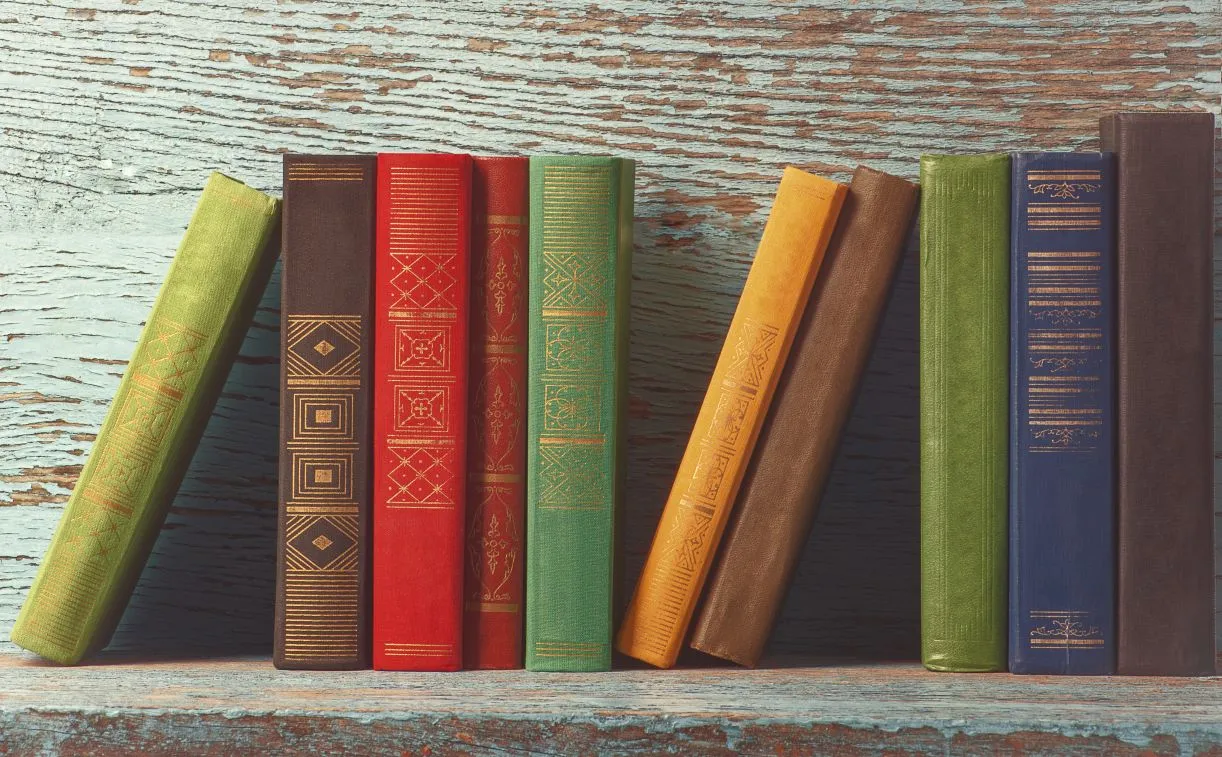 biblioteka półka książki książka 