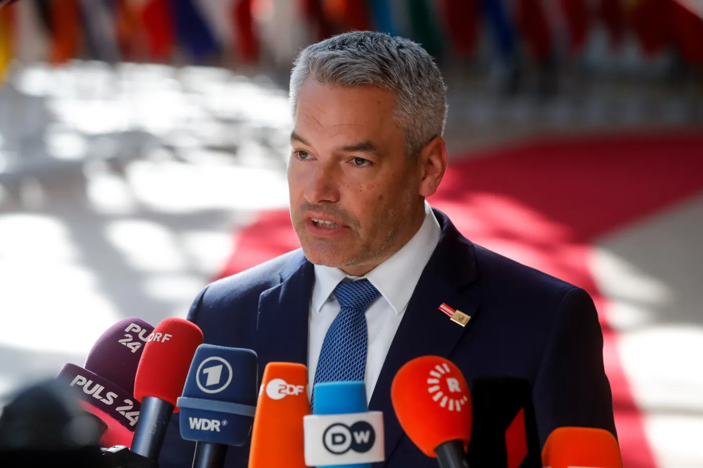 Kanclerz Austrii: UE nie będzie omawiać embarga na gaz w ramach kolejnej rundy sankcji