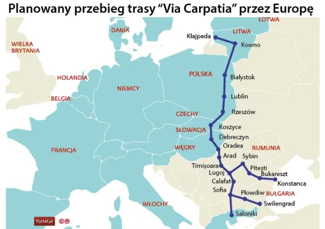 Kto zbuduje kolejny odcinek Via Carpatia w woj. podlaskim? Wpłynęło 10 ofert