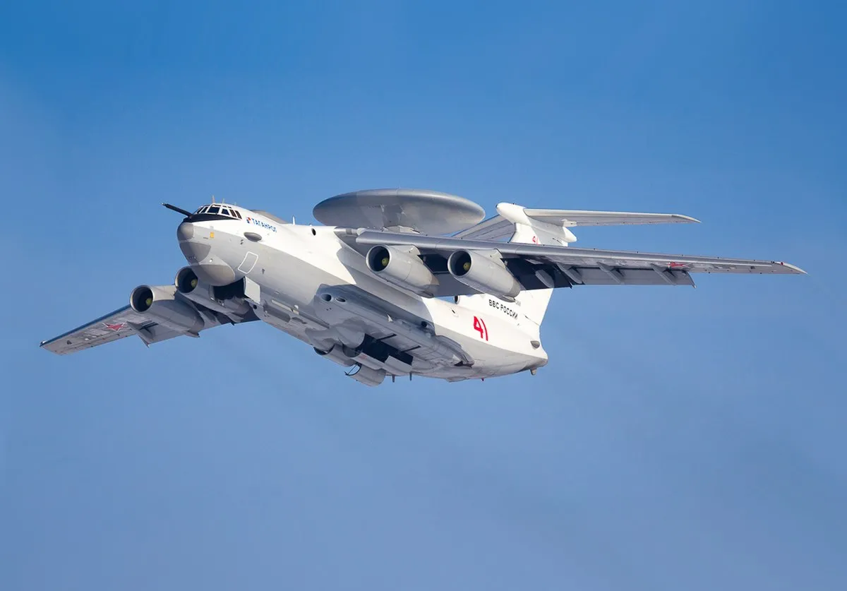 Uszkodzony na Białorusi samolot A-50 jest naprawiany w rosyjskim Taganrogu