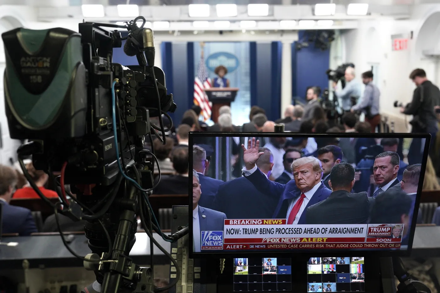 Zarzuty dla Trumpa. Jest komentarz rzeczniczki Białego Domu