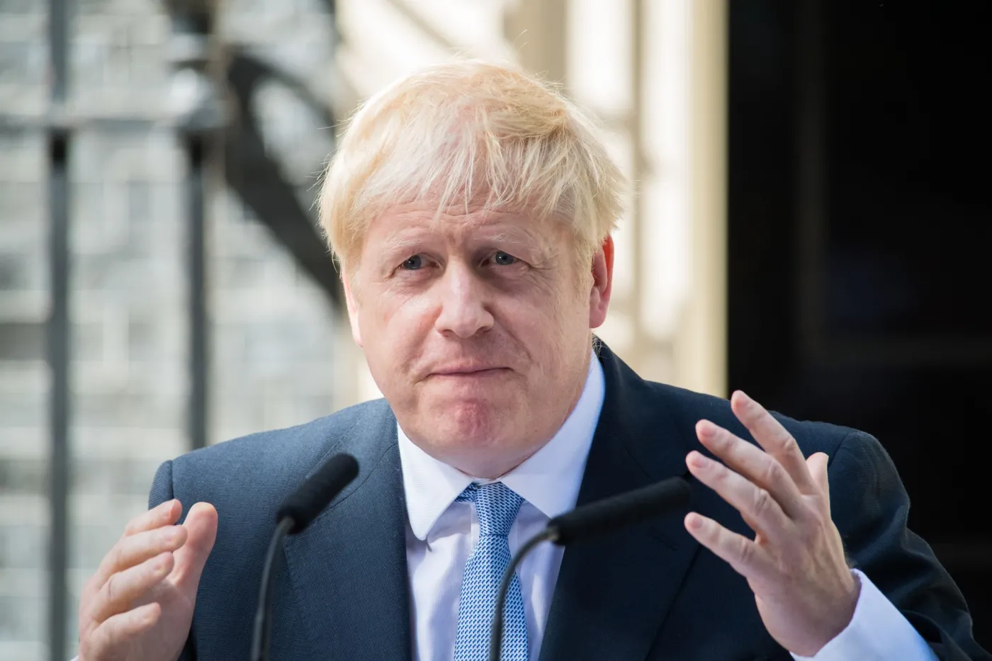 "FT": Premier Johnson zamierza lobbować na rzecz wsparcia dla Ukrainy