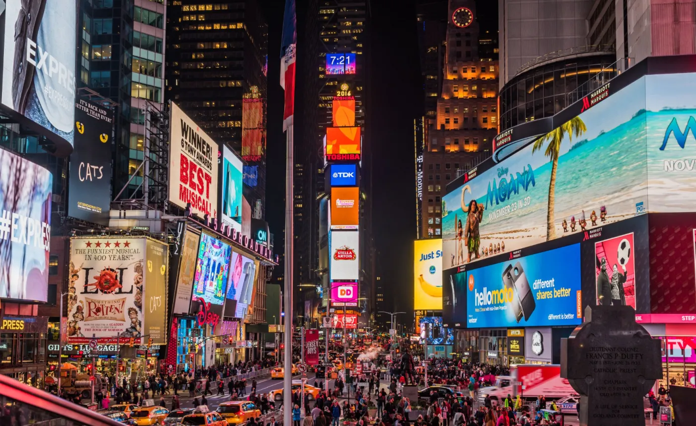 Burmistrz Nowego Jorku: Sylwester wraca na Times Square z "pełną mocą"