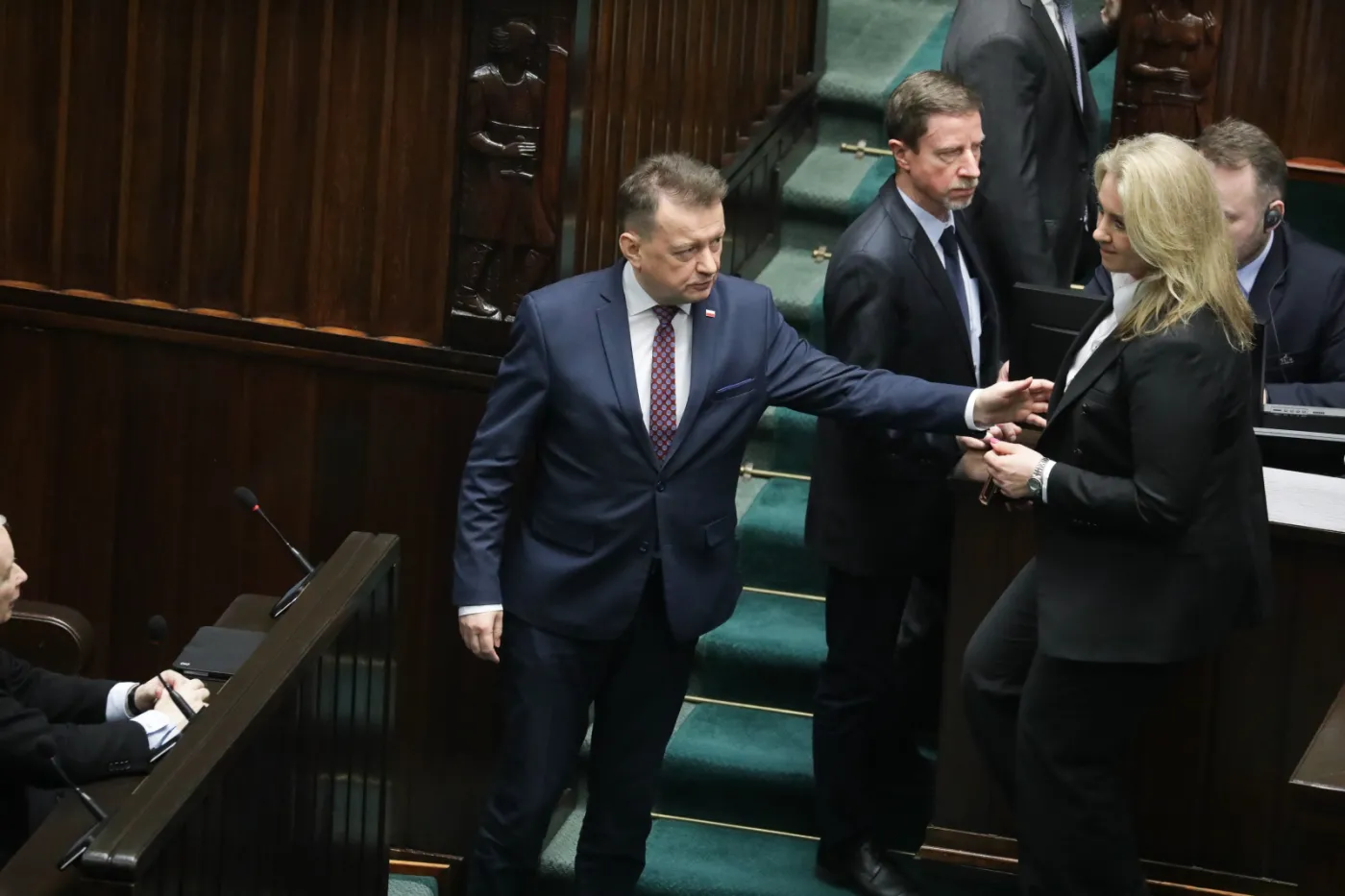 Katarzyna Sójka, Mariusz Błaszczak