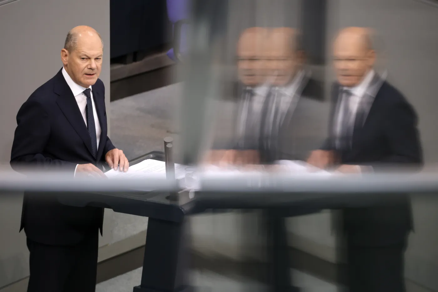 Olaf Scholz: Ukraina ma prawo używać zachodniej broni do obrony przed Rosją