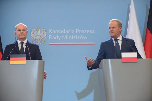 Spotkanie Tusk-Scholz. Polska i Niemcy będą współpracować ws. granicy i Europejskiej Tarczy Powietrznej