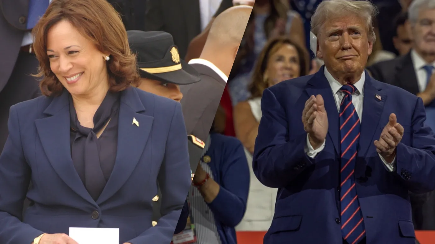 Harris, Trump
