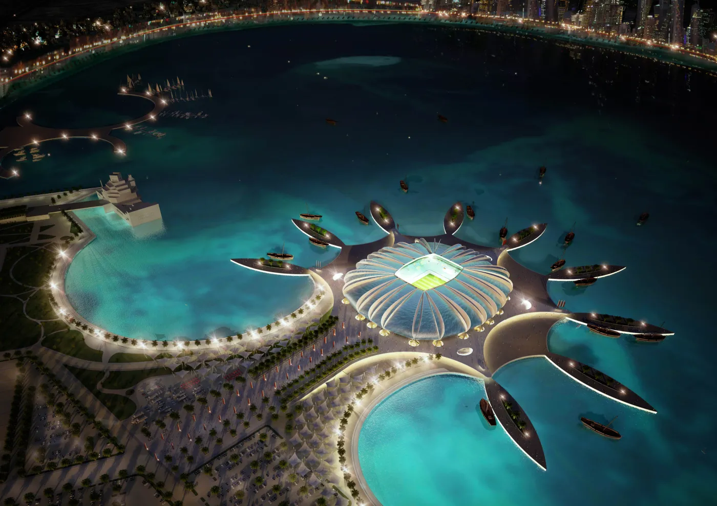 Stadiony na mundial w 2022 r. w Katarze