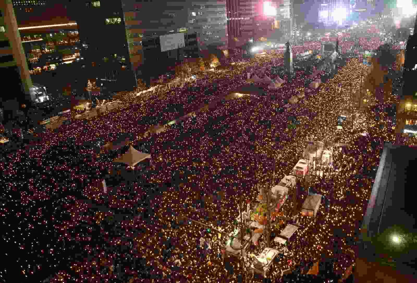 Bunt Koreańczyków. Takich protestów w Seulu nie było od czasu obalenia dyktatury