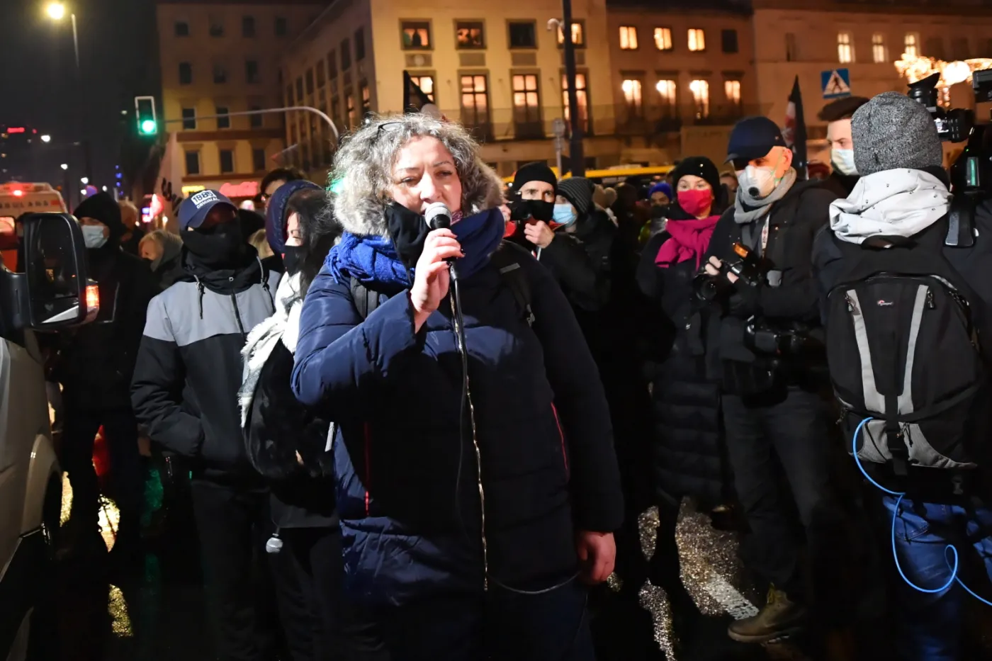 Strajk Kobiet powrócił. Protestujący zablokowali rondo de Gaulle'a