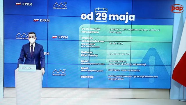 Premier ogłosił zasady luzowania obostrzeń po majówce. Zobacz co się zmienia [HARMONOGRAM ]