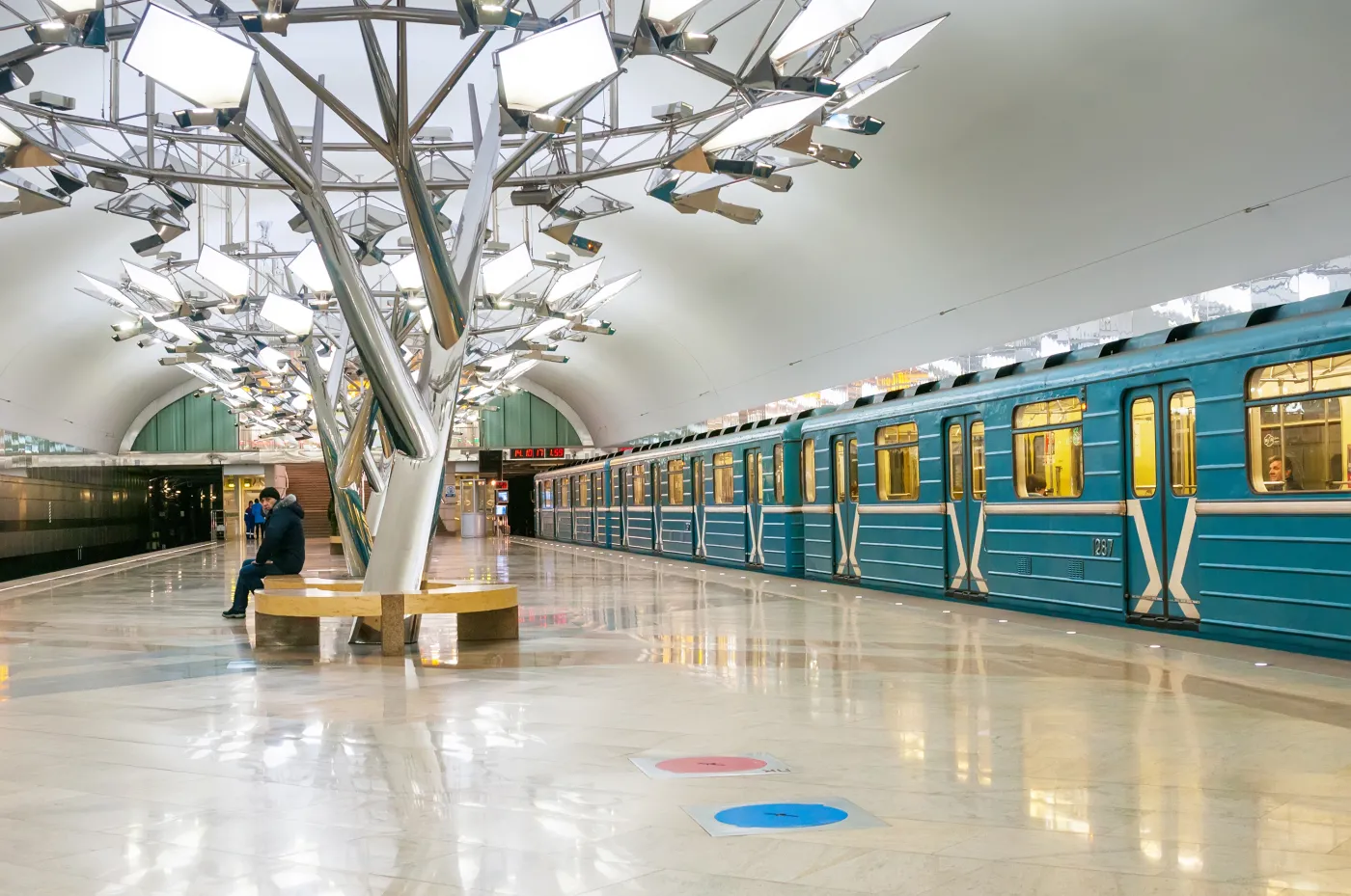 Czystki w moskiewskim metrze. Pracę stracili zwolennicy Nawalnego