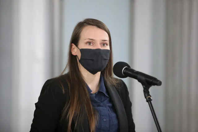Pomaska: Nie ma w PO pomysłu, by zmienić szefa i Budkę zastąpić Trzaskowskim